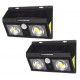 Set 2 x Lampa solara 20W Dual COB LED IP65