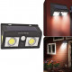 Set 2 x Lampa solara 20W Dual COB LED IP65