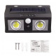 Set 2 x Lampa solara 20W Dual COB LED IP65