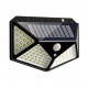 Set 2 x Lampa 100 LED cu panou solar, senzor de miscare