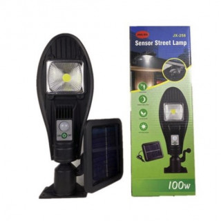 Lampa solara JX-256 100W COB, senzor de miscare, 3 moduri de iluminare
