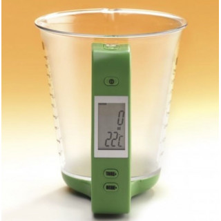 Cana gradata cu cantar digital. Cantareste mase solide si lichide. Cana gradata cu cantar digital. Cantareste mase solide si lichide.