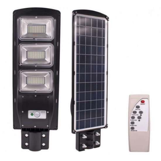  Pachet 4 x Lampa Stradala Proiector LED 30 W - 60 W - 90 W     cu incarcare solara,