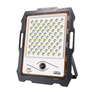 Proiector LED cu Panou Solar , 100W, cu ca Camera WiFi HD incorporata