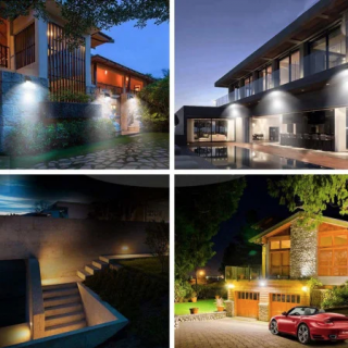 Set 12 x Lampa 30 Led cu incarcare solara si senzor de miscare Set 12 x Lampa 30 Led cu incarcare solara si senzor de miscare