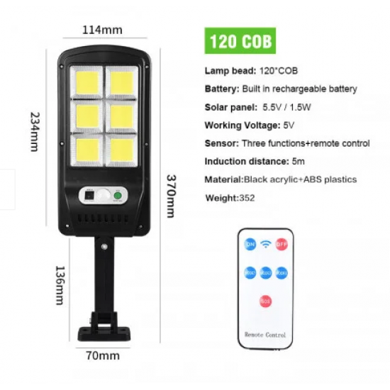 Set 2 x Lampa solara ULTRA BRIGHT