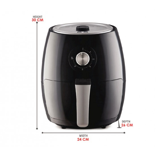 Friteuza Air Fryer and Grill Haeger 3.8 l , termostat si timer control