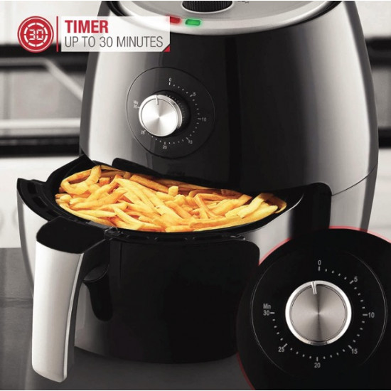 Friteuza Air Fryer and Grill Haeger 3.8 l , termostat si timer control