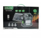 Kit solar portabil Gdlite GD-1000A, USB, bluetooth, radio FM, MP3, 4 becuri incluse