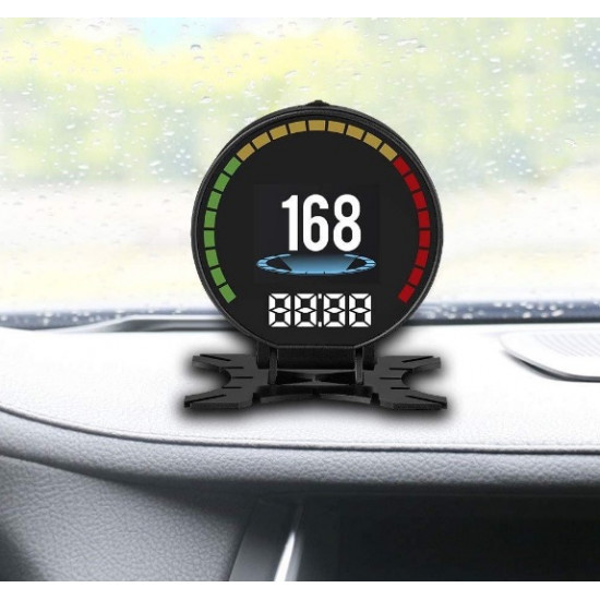 Head Up Display cu suport pentru bord OBD & OBD2