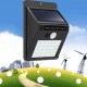 SET 5 LAMPI SOLARE CU SENZOR DE MISCARE, 30 LED-URI