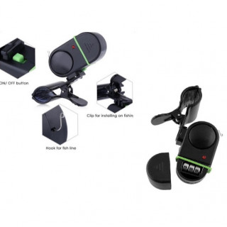 Set 4 senzori sunet/lumina cu prindere pe lanseta